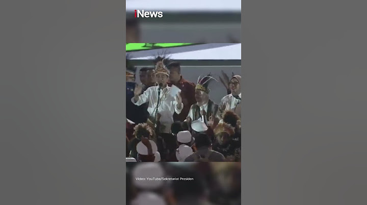 Rayakan Hari Anak Nasional, Anak-Anak Papua Serbu Jokowi saat Kuis