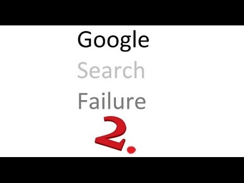 Searching failed