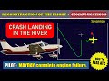 MAYDAY. Solo student pilot has complete engine failure | Piper Cherokee P28A | Savannah, ATC