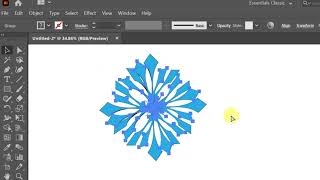 Seamless Blue Flower Pattern in Illustrator | Step-by-Step Tutorial #adobeillustrator #illustration