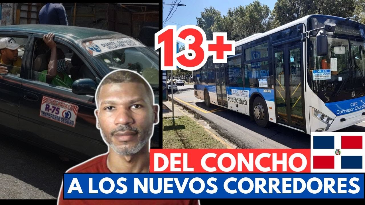Dominicana Revolucionara el transporte publico 2025? (13 Nuevos corredores)