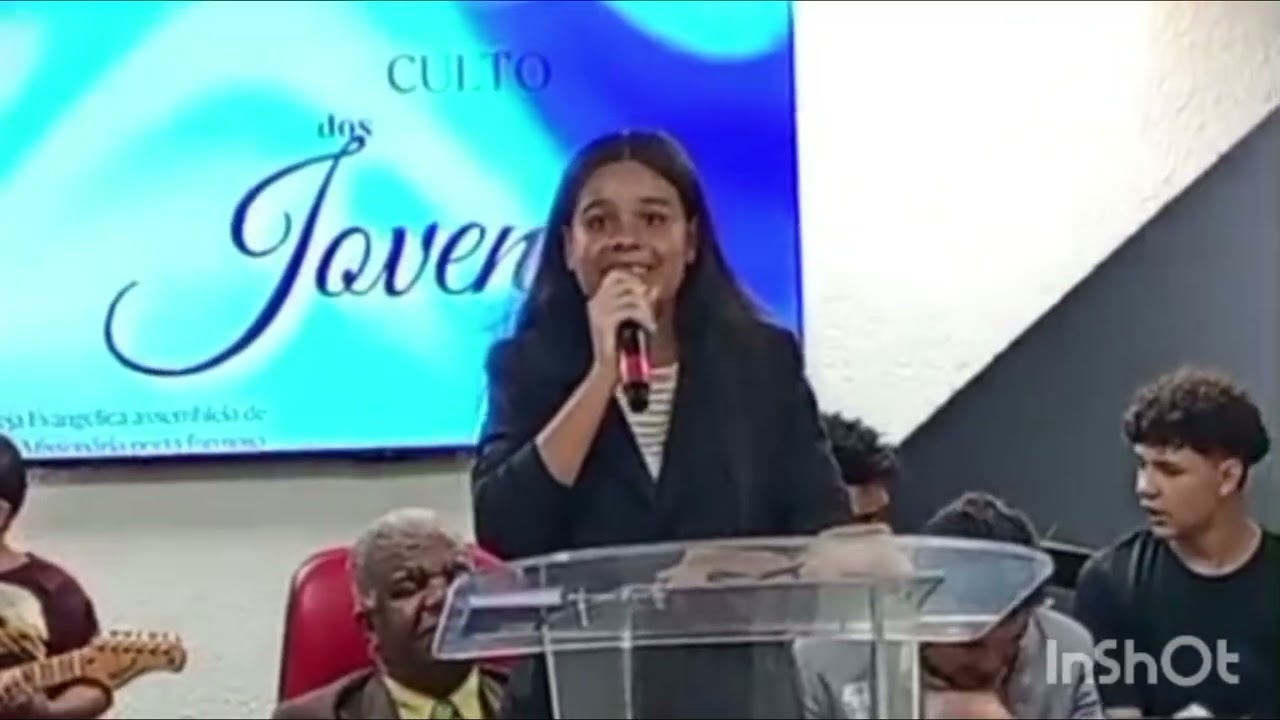 Mariana pregando igreja Porta formosa 