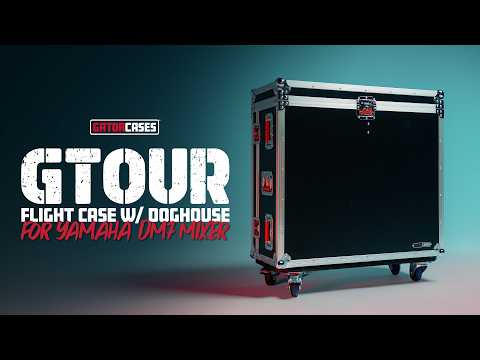 G-TOUR Flight Case for Yamaha DM7 Mixer