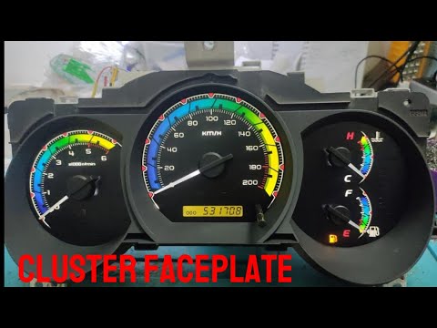 TOYOTA HILUX VIGO KUN25 CLUSTER SPEEDOMETER DASHBOARD 2006 2007 2008