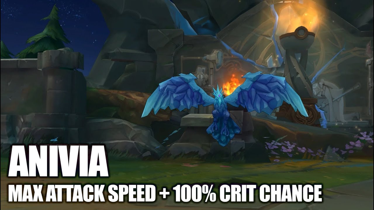 Anivia - Max Attack Speed + Crit Animation