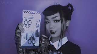 asmr. girl at the back of the class plays with your hair (but she d!ed 10 years ago). 💀💇‍♀️