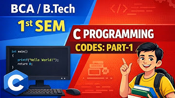 Part 1 | Exam Oriented C Programming Coding Questions | BCA & BTech  
