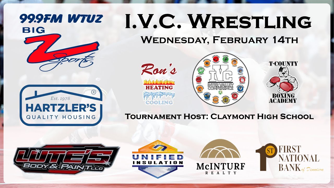 I v c wrestling tournament at claymont high school from big z sports