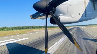 *Smooth landing!*| Finnair | ATR 72-500 | Riga - Helsinki