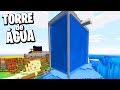 Minecraft: DUPLA SURVIVAL - A TORRE de ÁGUA!!! NOSSA MAIOR CONSTRUÇÃO... #28