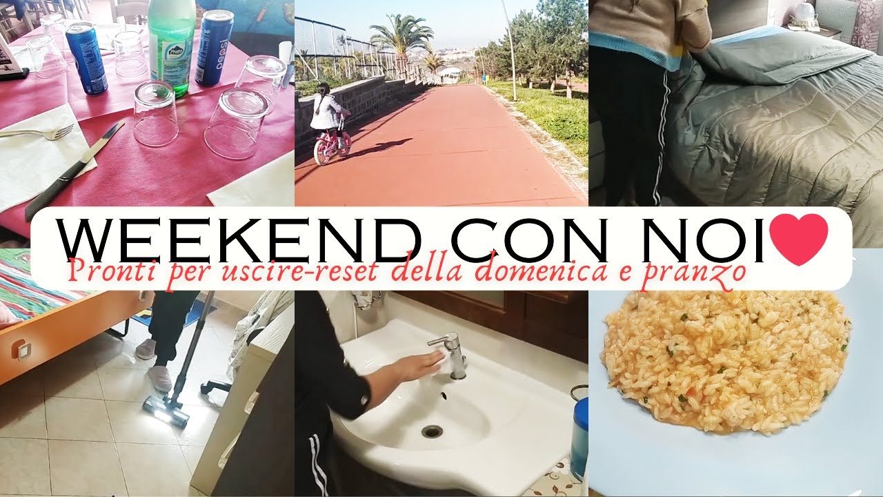 NEW✨ Pulizie-Ordine e Pranzo della mia domenica/Trucchetto utile per una pulizia veloce del bagno