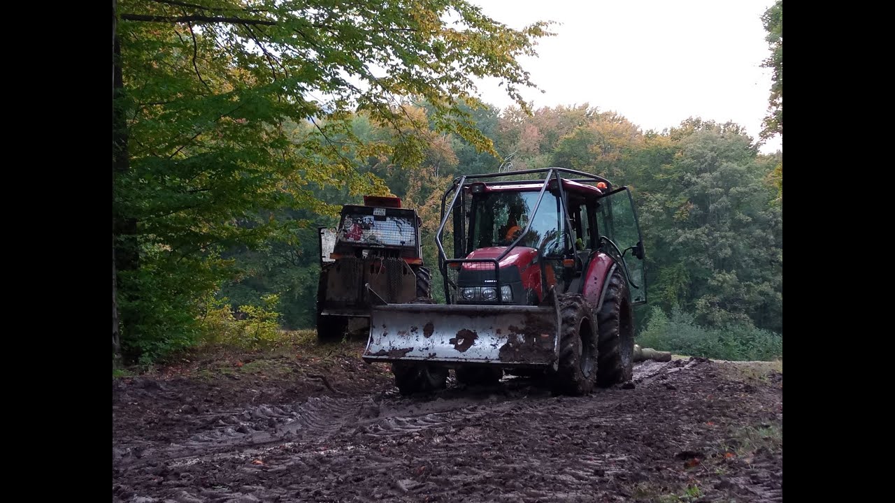Zetor 7340 Turbo UKT, Case 85 Farmall UKT, Zetor Proxima 8441 UKT, STIHL 462,Práca v lese +BONUS