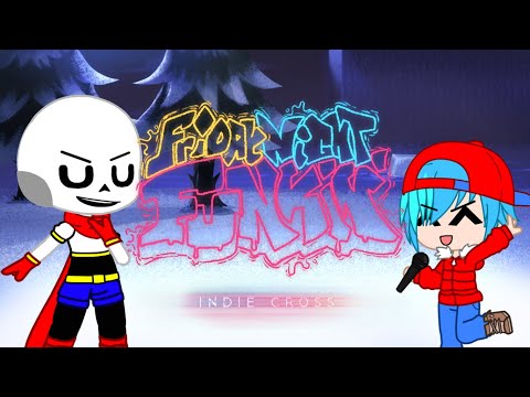 Видео: FNF Indie Cross Papyrus - Bad to the Bone|Gacha Club