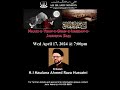 Aim online 08 shawal  majlis  maulana syed ahmad raza hussaini  mississauga  17 apr 2024