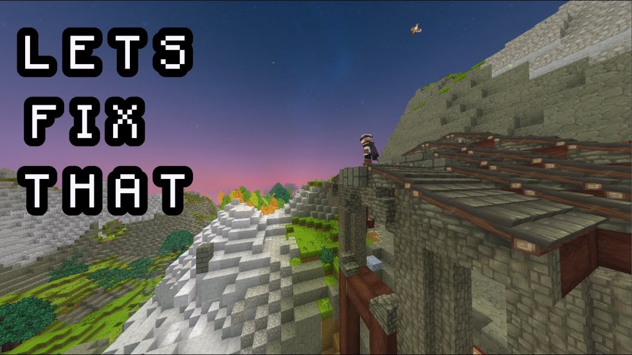 Listen to me yap while I build a house in Hytale to fix my homeless problem