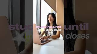 studying until the library CLOSES 🎧 || Tags 🏷️ || homework study vlog note taking asmr clean girl