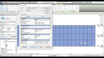 Curtain Walls in Revit Architecture Part Ten In Arabic