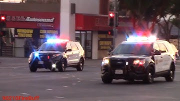 LASD Responding Code 3 x3