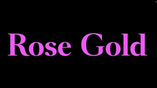 Rose Gold screenshot 1