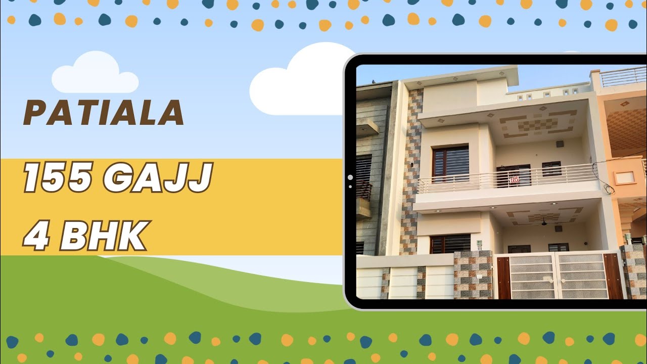 DHOT PROPERTY I House sale 155 gajj I 4 bhk I in Patiala house 