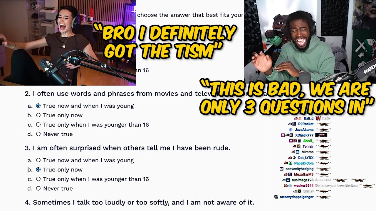 Do we have Autism? Nora and Dean Take the Test!