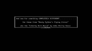 The Theme from ''Monty Python's Flying Circus'' [DOS Piano]