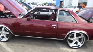 G-Body Chevy Malibu On 22" Bonspeed Wheels @ 2015 Ideal Auto Car Show