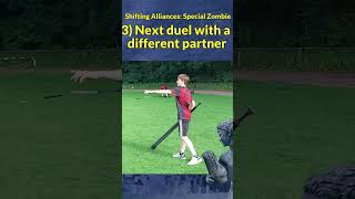 Shifting Alliances Zombie! #shorts  #sports #coach #training #jugger