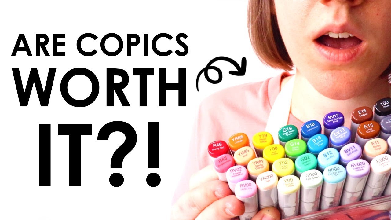 WORTH IT?! - Trying The MOST EXPENSIVE Markers... COPICS!