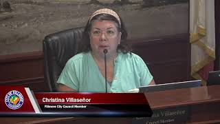 Fillmore City Council Special Meeting -  August 19, 2026