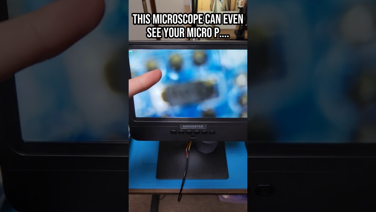 ANDONSTAR MICROSCOPE TO SEE YOUR NETHER 