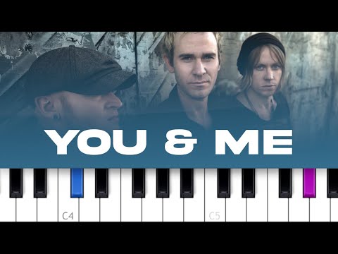 Lifehouse - You And Me (piano tutorial)