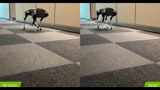 NVIDIA Research: Dynamics Randomization for Quadrupedal Locomotion