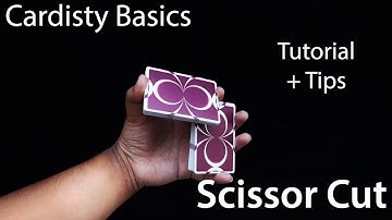Cardistry Basics - Scissor Cut and Reverse Scissor Cut Tutorial & Tips / Beginners Cardistry