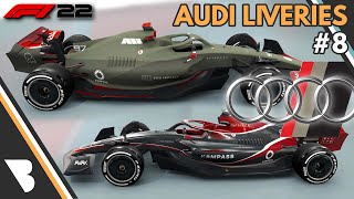 Special Audi livery now immortalised in F1 22