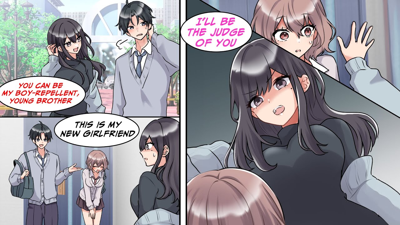 [Manga Dub] My step sister makes fun of me, but when I get a girlfriend and introduce her.. [RomCom]