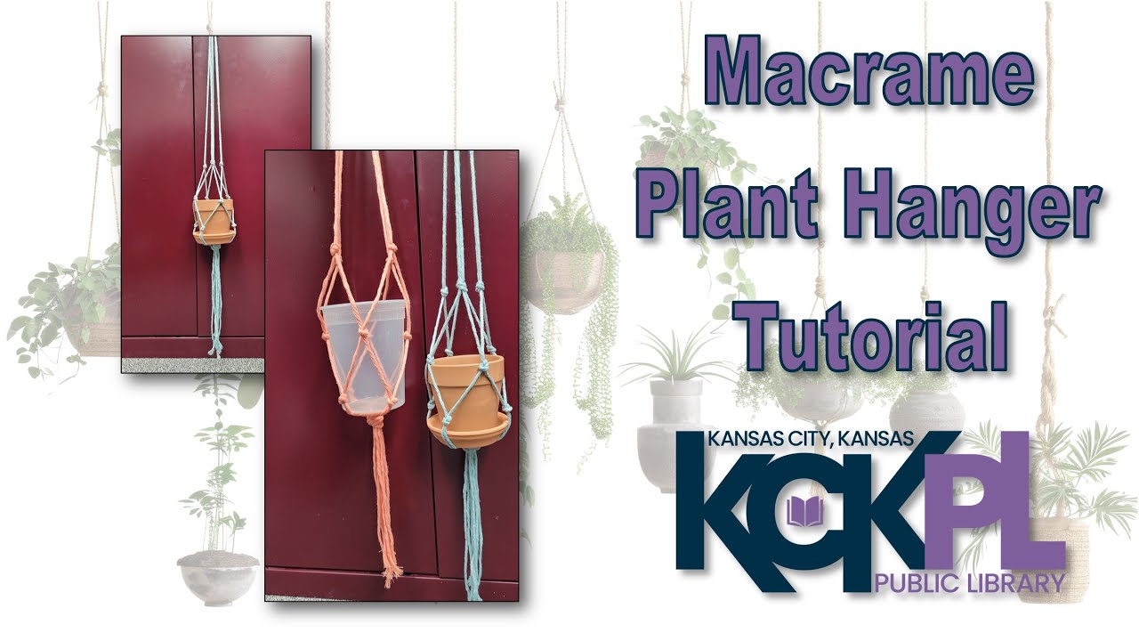 Take Home Kit: Macrame Plant Hanger