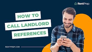 How To Call Tenant's Landlord References