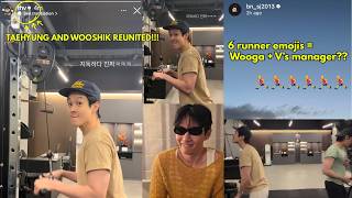 Choi Wooshik is like Taehyung in different font😭 The Wooga squad is reunited recently!!