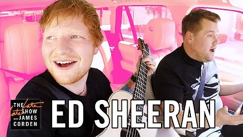 Ed Sheeran Carpool Karaoke