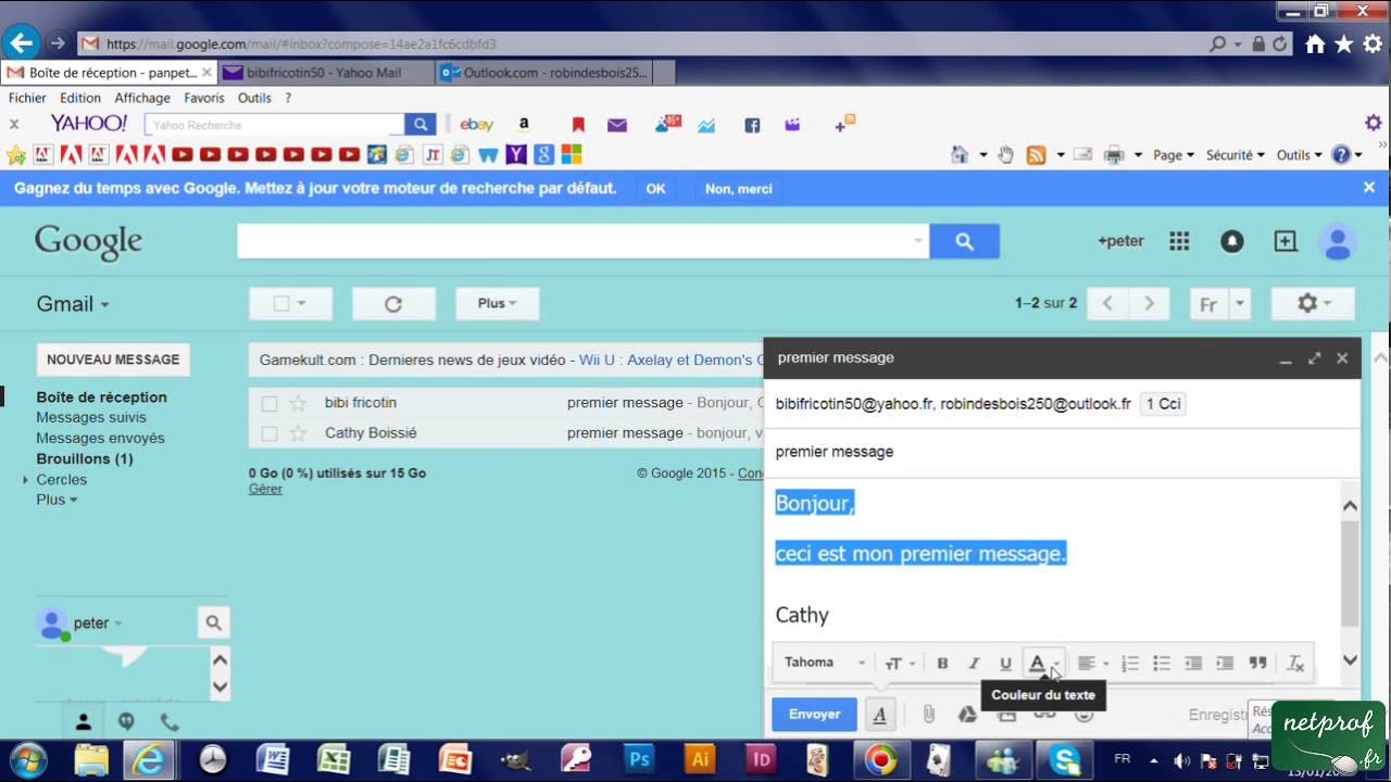 Yahoo Fr Mail Ouverture De Session Classique