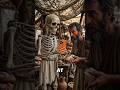 Time Travel but you're a Skeleton with an iPhone 🏛️📱