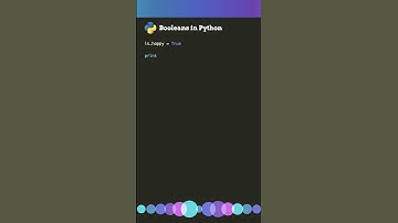 Booleans in Python