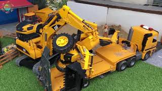 Bruder RC Tractor and Excavator!