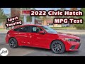 2022 Honda Civic Hatchback – MPG Test | Real-world Highway Range