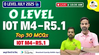 Day-7 || Top 30 MCQs || Internet of things || M4-R5.1 || GyanXp