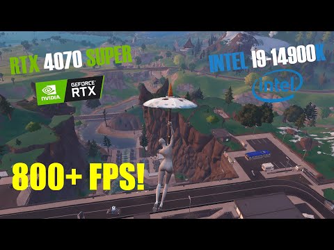 Fortnite on i9-14900K + RTX 4070 Super: Insane FPS Test!