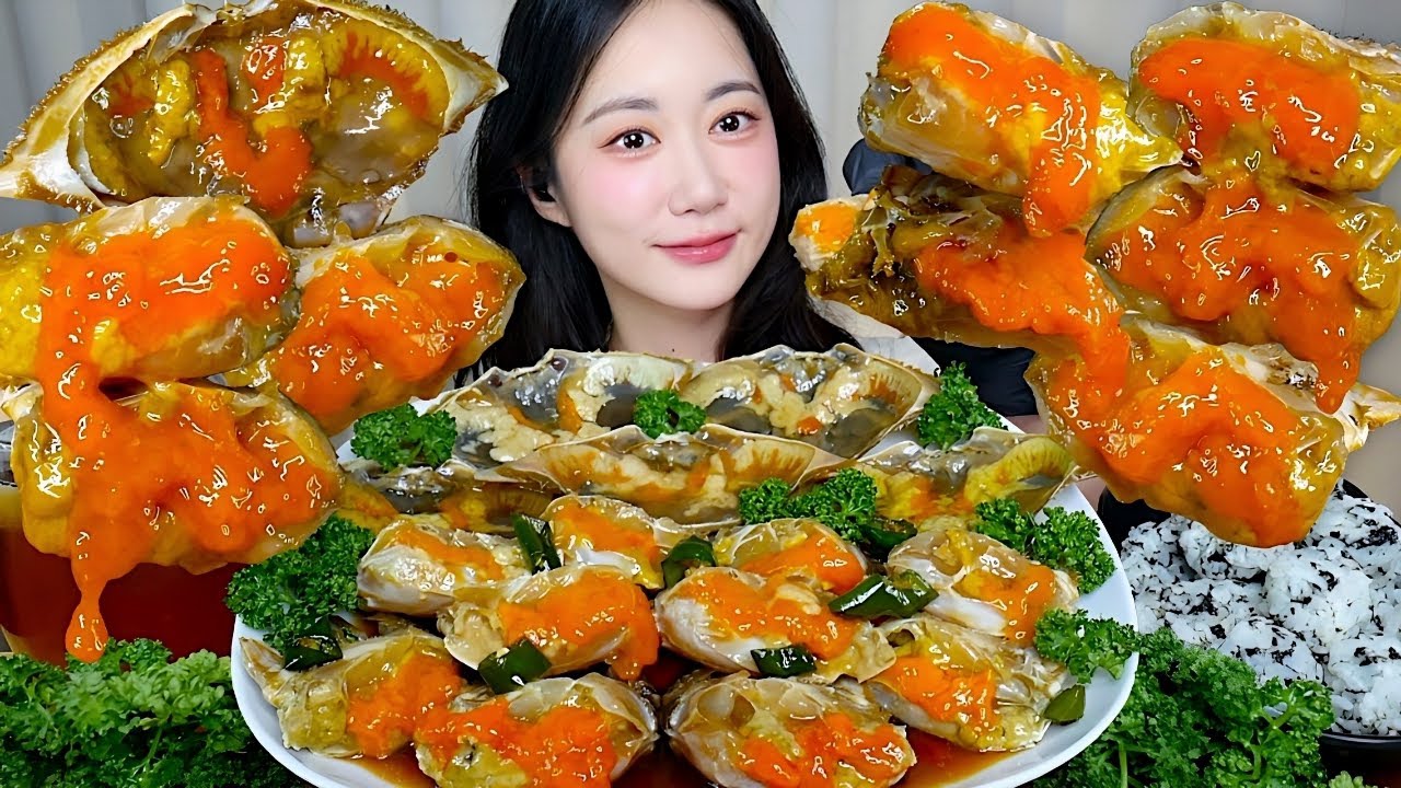 알배기 간장게장으로 나트륨 충전하기🧡간장게장 먹방😋 Soy Sauce Marinated Crab Ganjang Gejang カンジャンケジャン | Mukbang ASMR