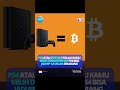 andai saja kamu nahan beli PS4 dan beli bitcoin, sah bisa beli rumah nih #labalab