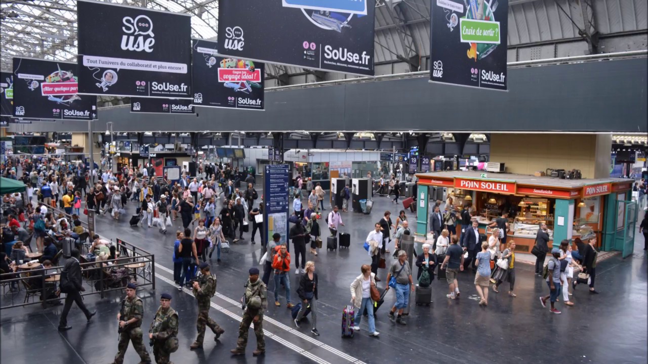 TGV at 320 km/hr : Paris - Stuttgart Full Journey Compilation